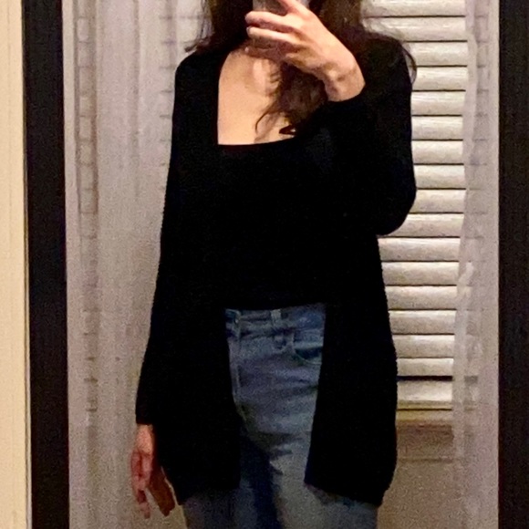 H&M Basic Ribbed Cardigan Sweater - Picture 4 of 4